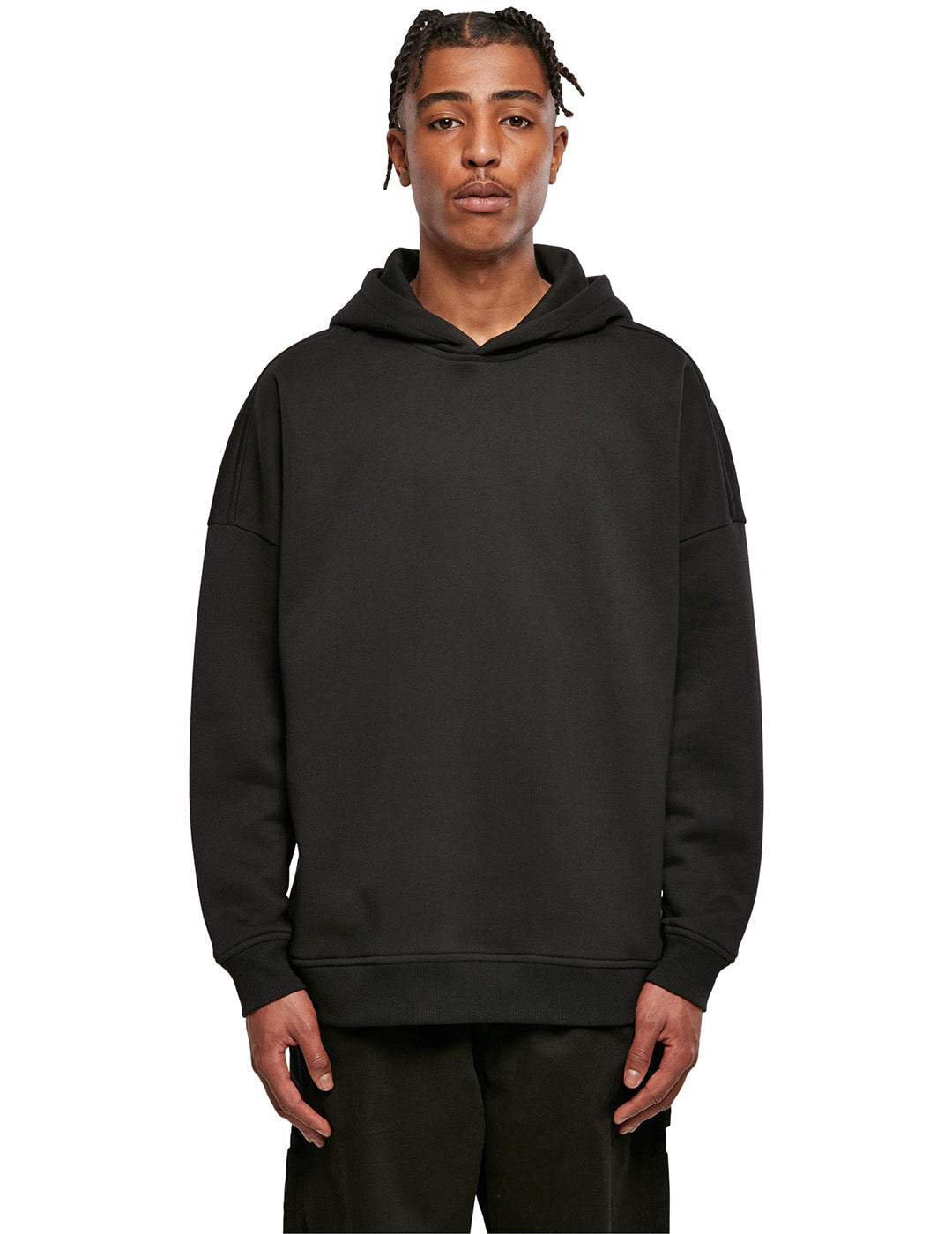 Oversized Cut On Sleeve Hoodie